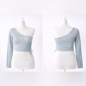 Windsor Light Blue Floral Top